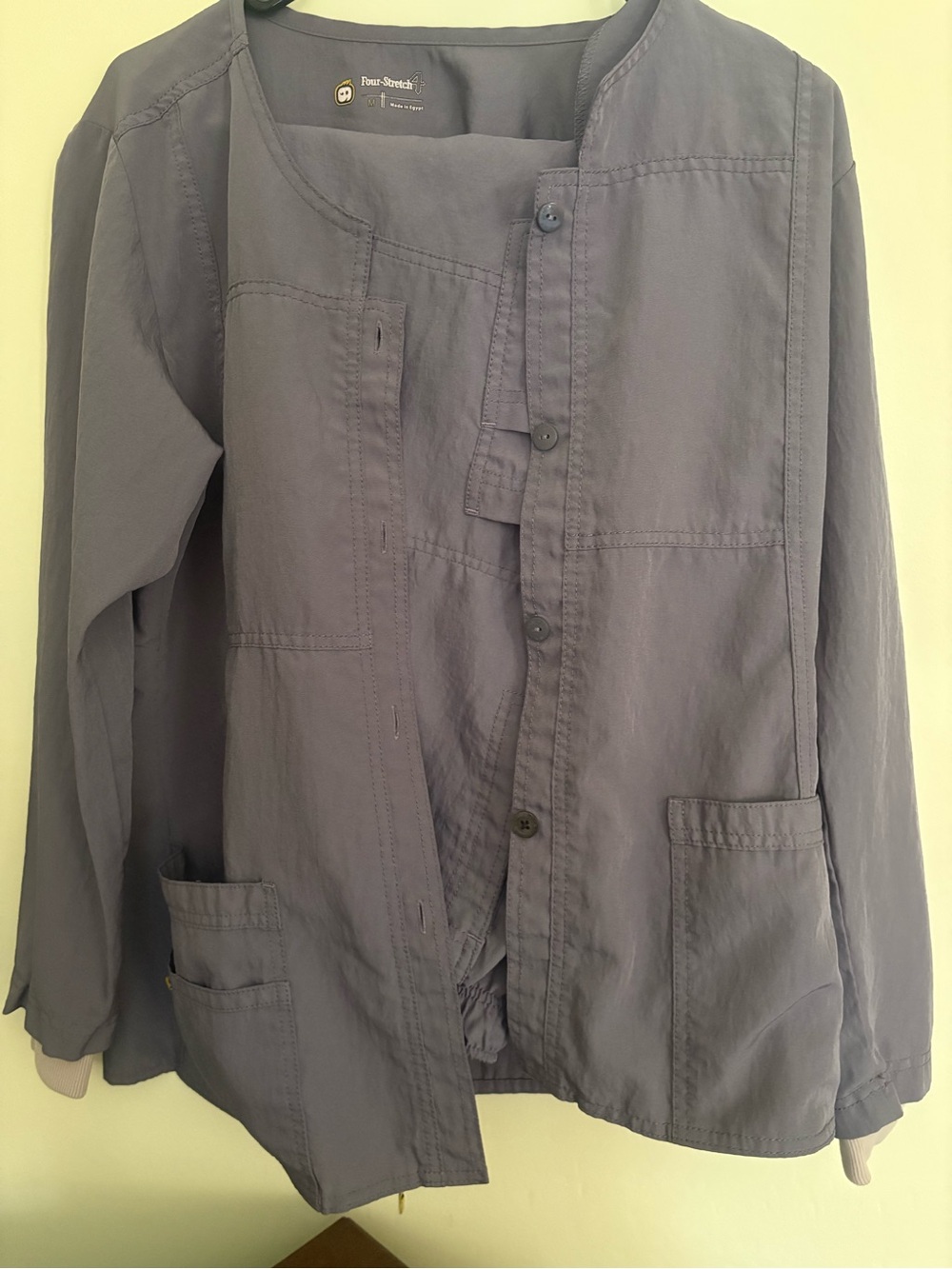 Women's Lightweight Lavender Shirt Jacket by